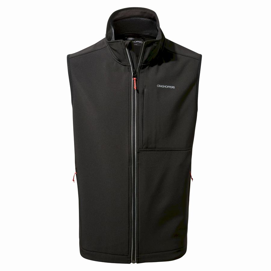 Black Craghoppers Altis Vest Men's Gilets | LFA5691AG