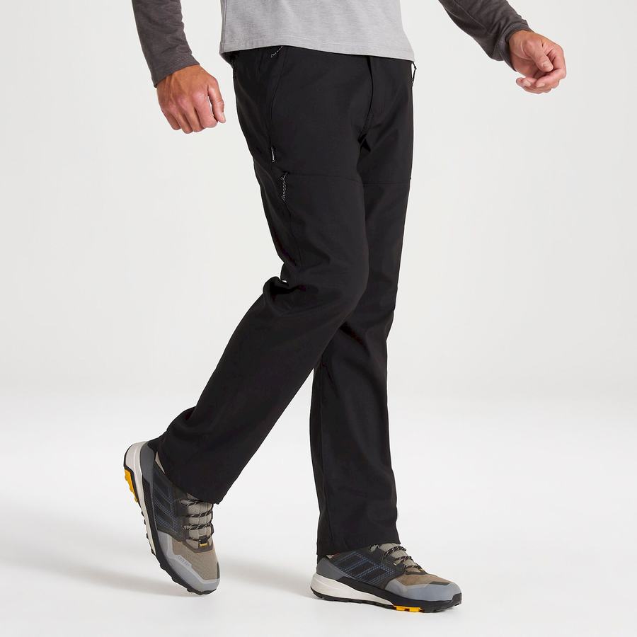 Black Craghoppers Kiwi Pro II Men's Trousers | SUO6874GL