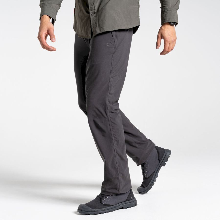 Black Craghoppers NosiLife Pro II Men's Trousers | GAM6387LG