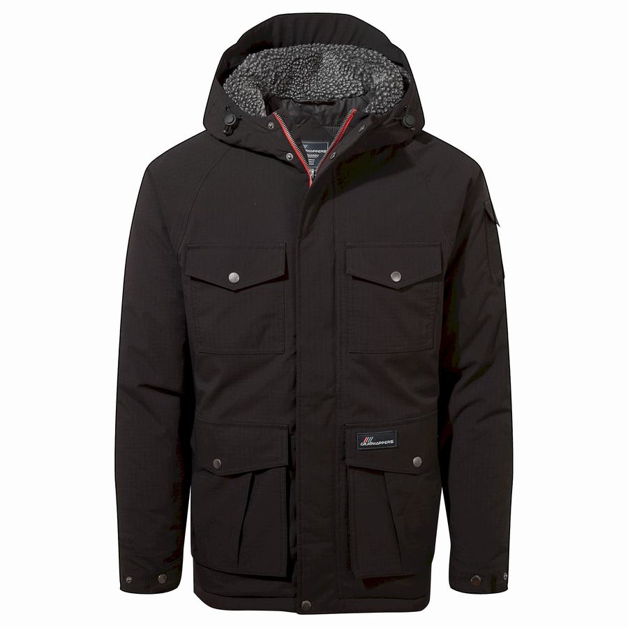 Black Craghoppers Waverley Thermic Men's Jackets | JGS557TD