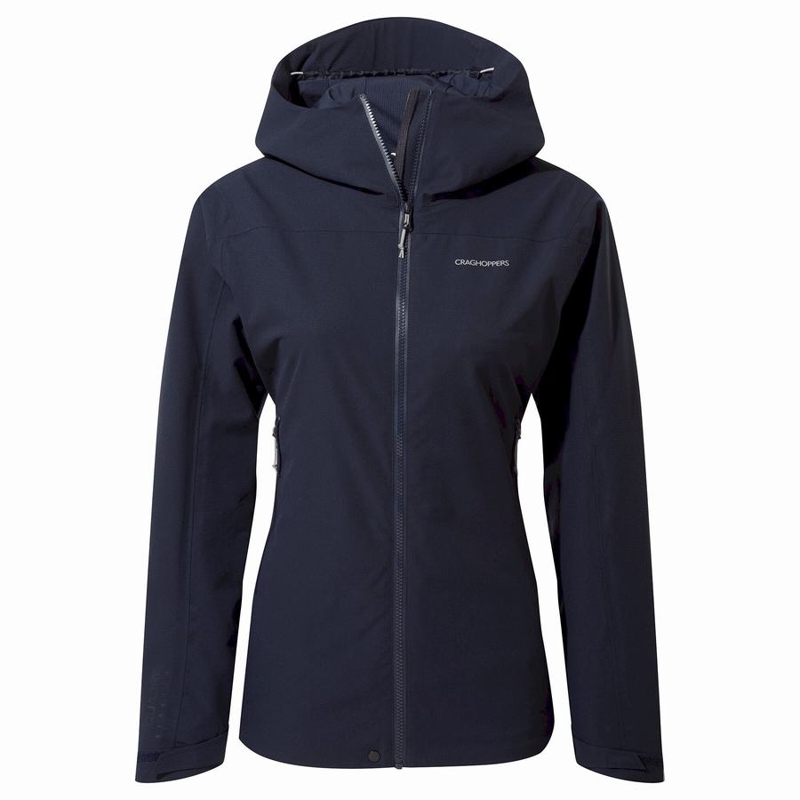 Blue Navy Craghoppers Dynamic Pro Women's Jackets | ANL2744DK