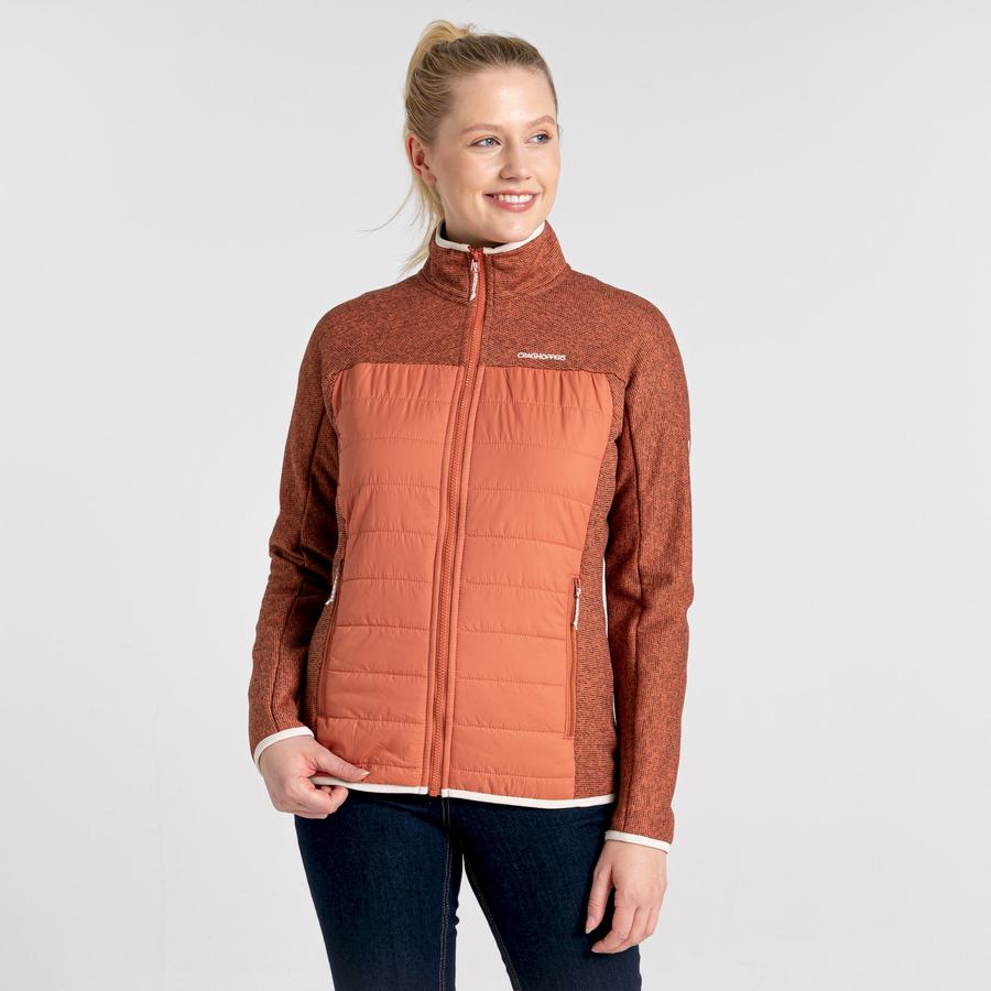 Brown Craghoppers Regina Hybrid Women's Jackets | PBK6071GM