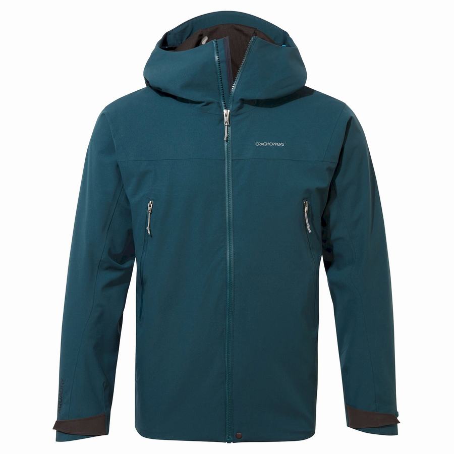 Dark Blue Craghoppers Dynamic Pro Men's Jackets | KDC8737CI