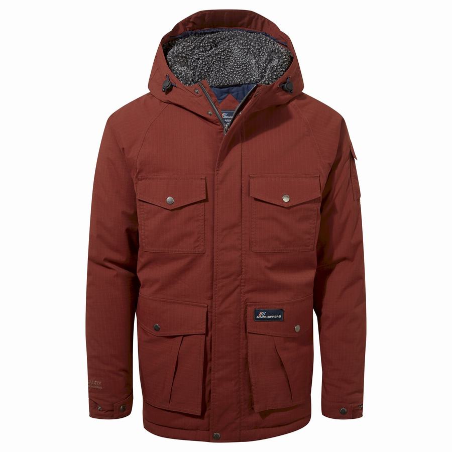 Deep Red Craghoppers Waverley Thermic Women's Jackets | XXH793ES