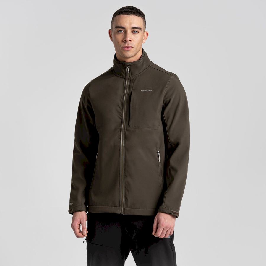 Green Craghoppers Lightweight Altis Men's Jackets | KQK7057NX