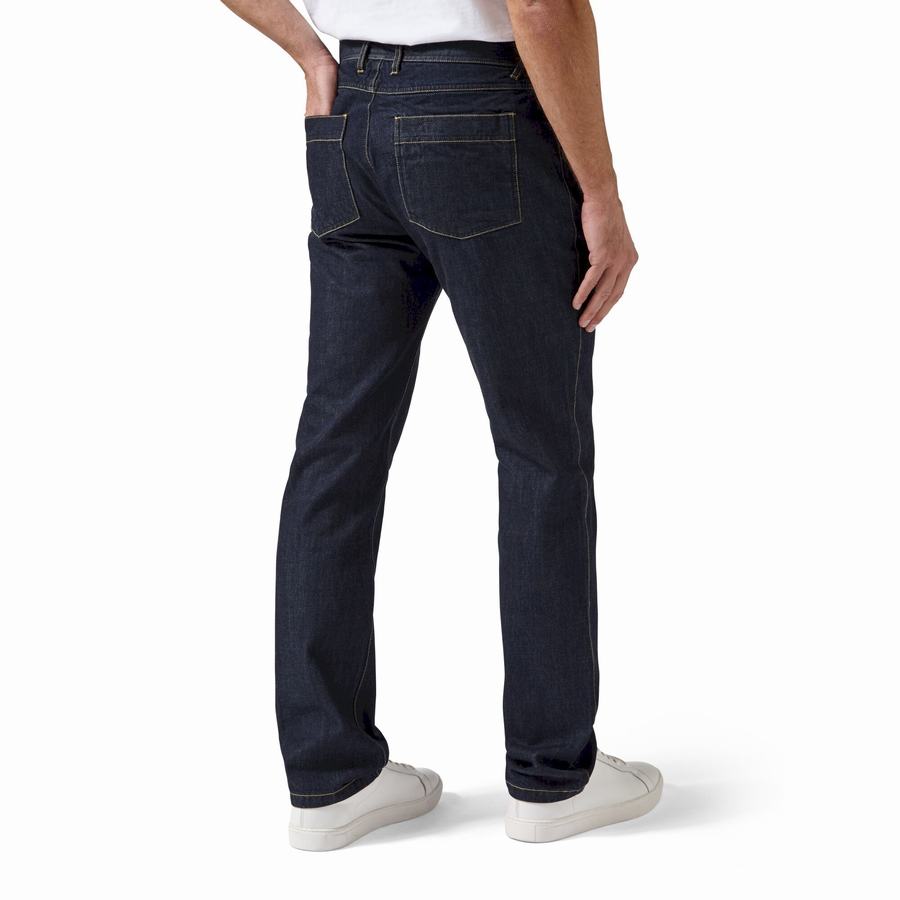 Indigo Blue Craghoppers Bardsey Jean Men's Trousers | WDO6885TH