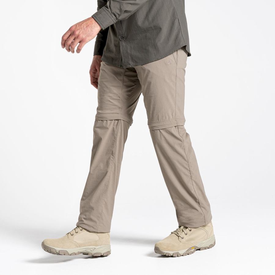 Khaki Craghoppers NosiLife Pro II Men's Trousers | EEG7579HZ