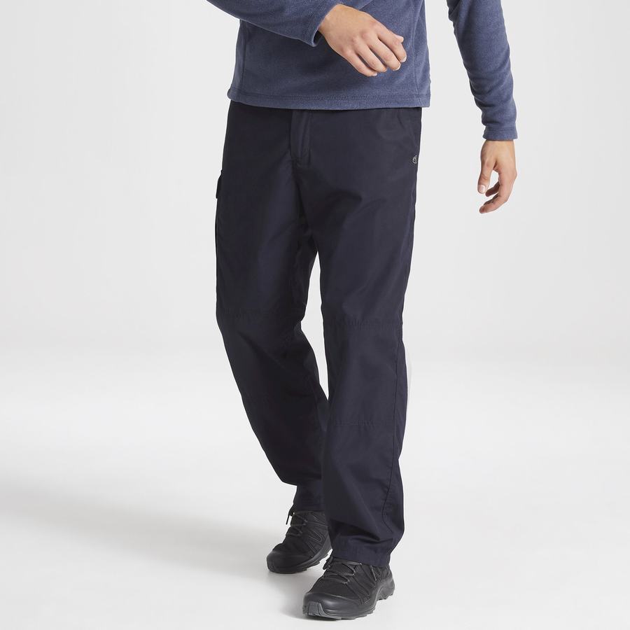 Navy Craghoppers Kiwi Classic Men's Trousers | KQJ9473OK