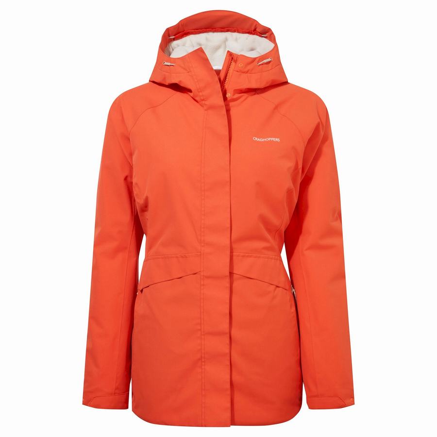 Orange Craghoppers Caldbeck Thermic Women's Jackets | XXG9936YF