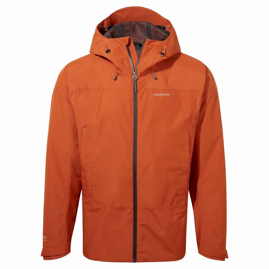 Orange Craghoppers Creevey Men's Jackets | SNK9028MM