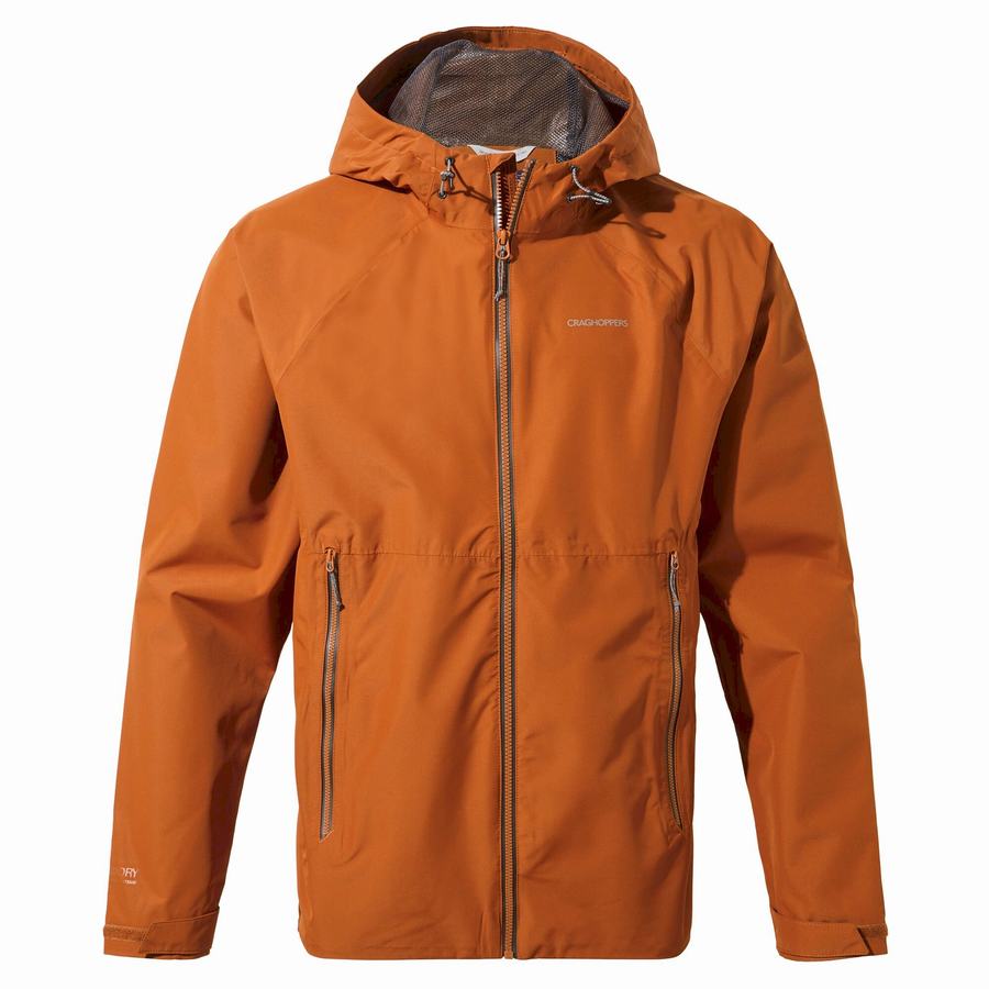 Orange Craghoppers Sebastian Men's Jackets | FYC2498AU