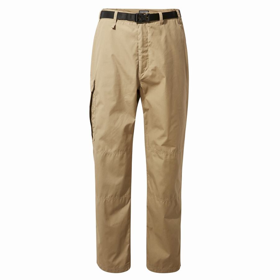 Beige Craghoppers Kiwi Classic Men's Trousers | CKW8633TP