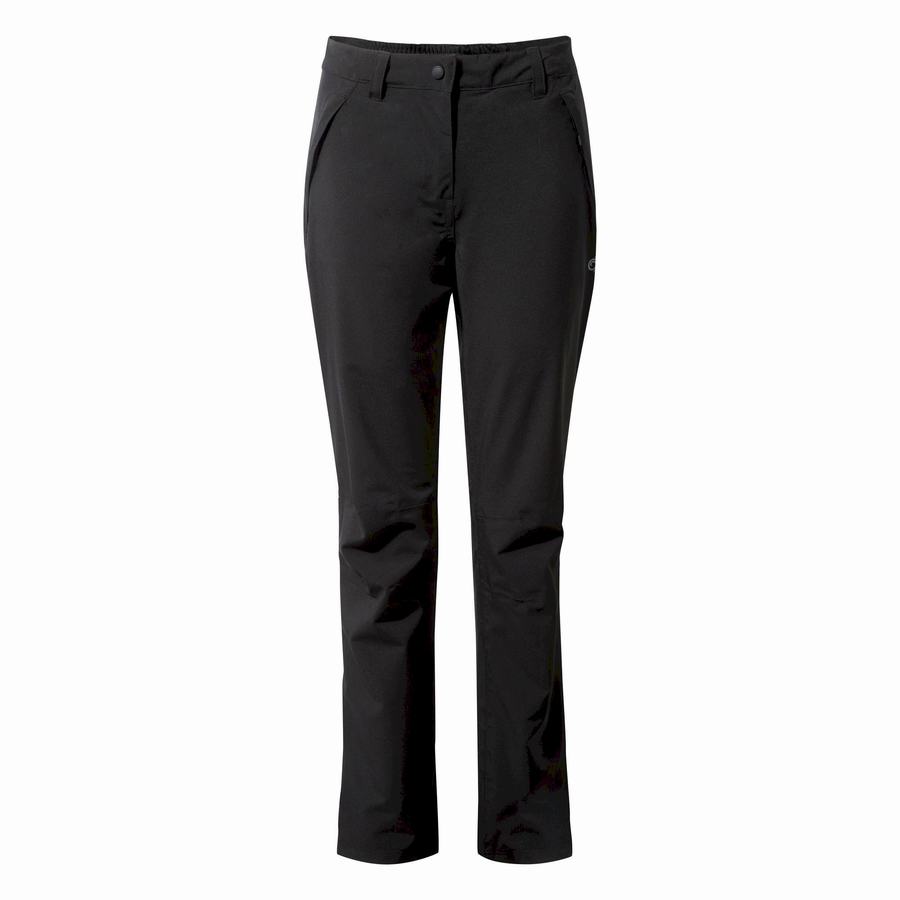 Black Craghoppers Airedale Women's Trousers | KJW7615JZ