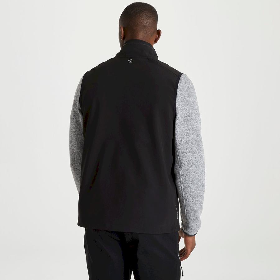 Black Craghoppers Altis Vest Men's Gilets | LFA5691AG