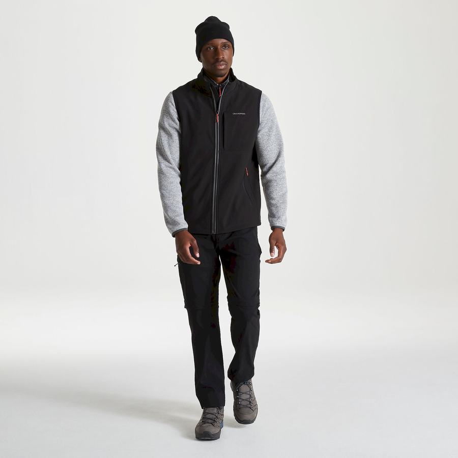 Black Craghoppers Altis Vest Men's Gilets | LFA5691AG