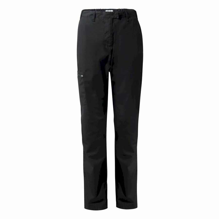 Black Craghoppers Classic Kiwi II Women's Trousers | FAY9037CM