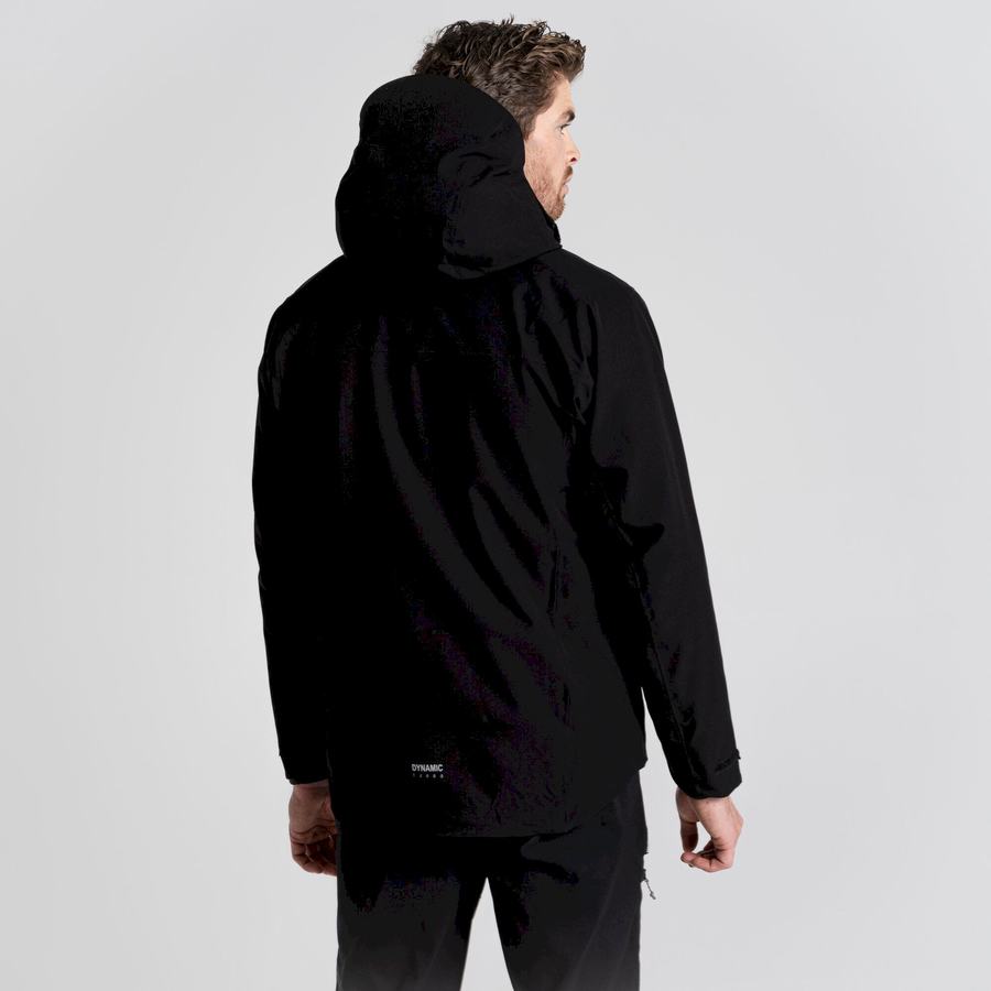 Black Craghoppers Dynamic Pro Men's Jackets | OVM906XJ