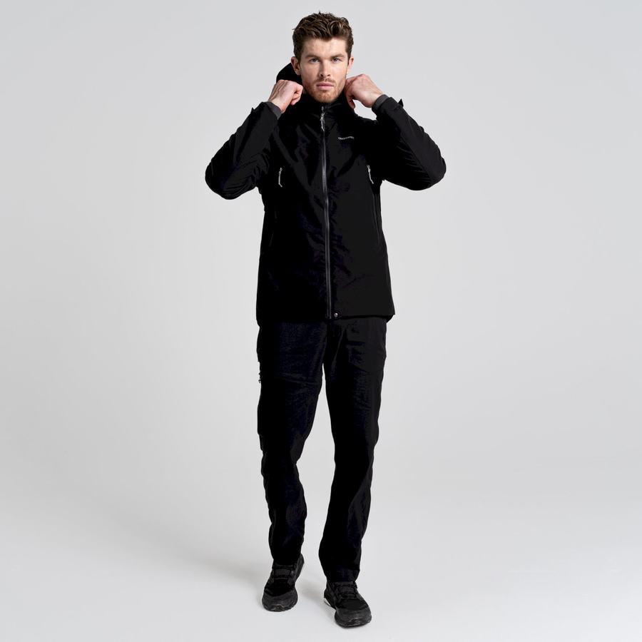 Black Craghoppers Dynamic Pro Men's Jackets | OVM906XJ