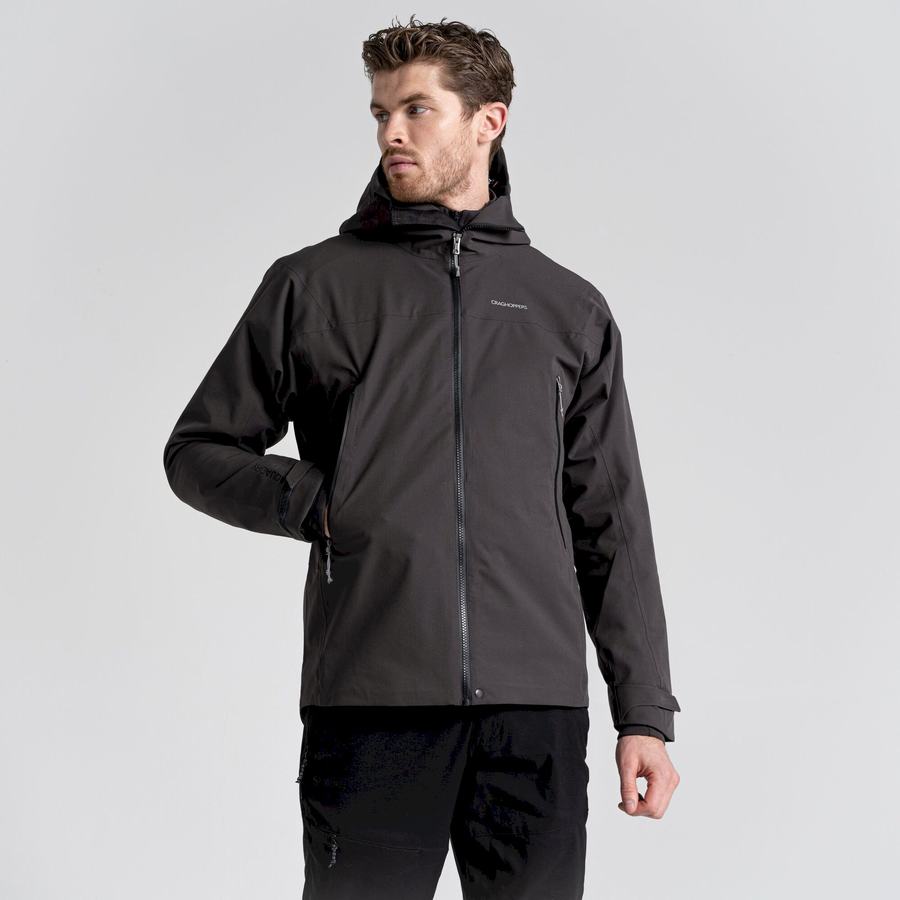 Black Craghoppers Dynamic Pro Men's Jackets | SIX8261TO