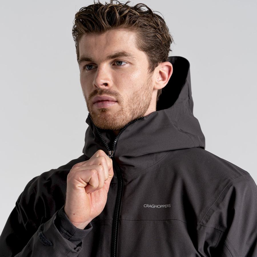 Black Craghoppers Dynamic Pro Men's Jackets | SIX8261TO