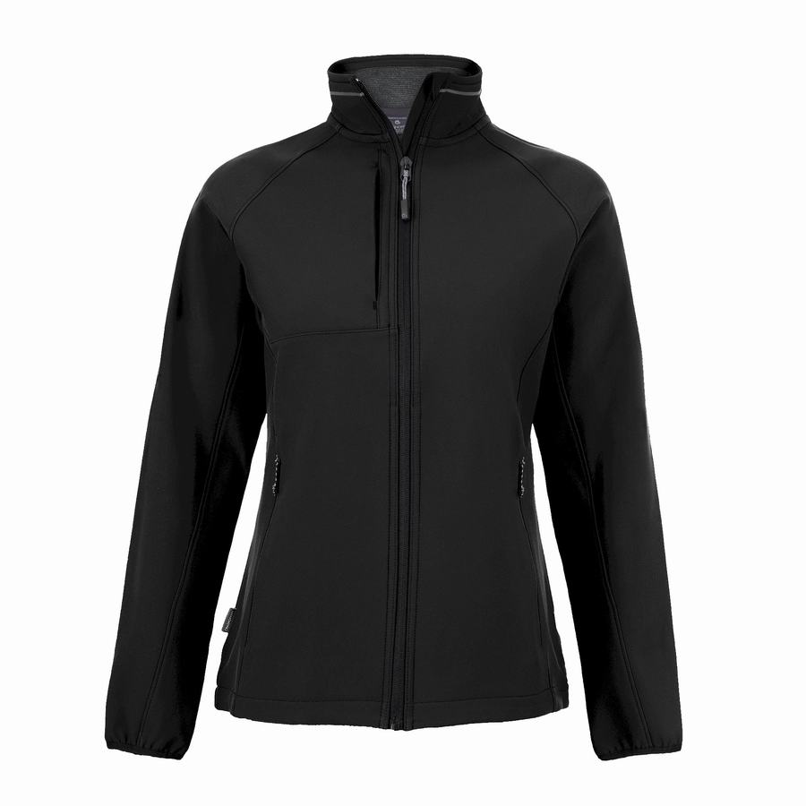 Black Craghoppers Expert Basecamp Softshell Women's Jackets | OTM385WV