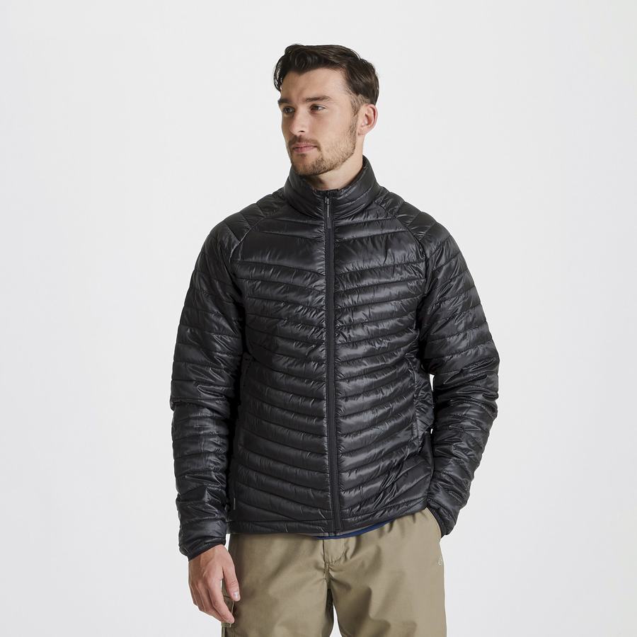 Black Craghoppers Expert Expolite Thermal Men's Jackets | YFH2173WH