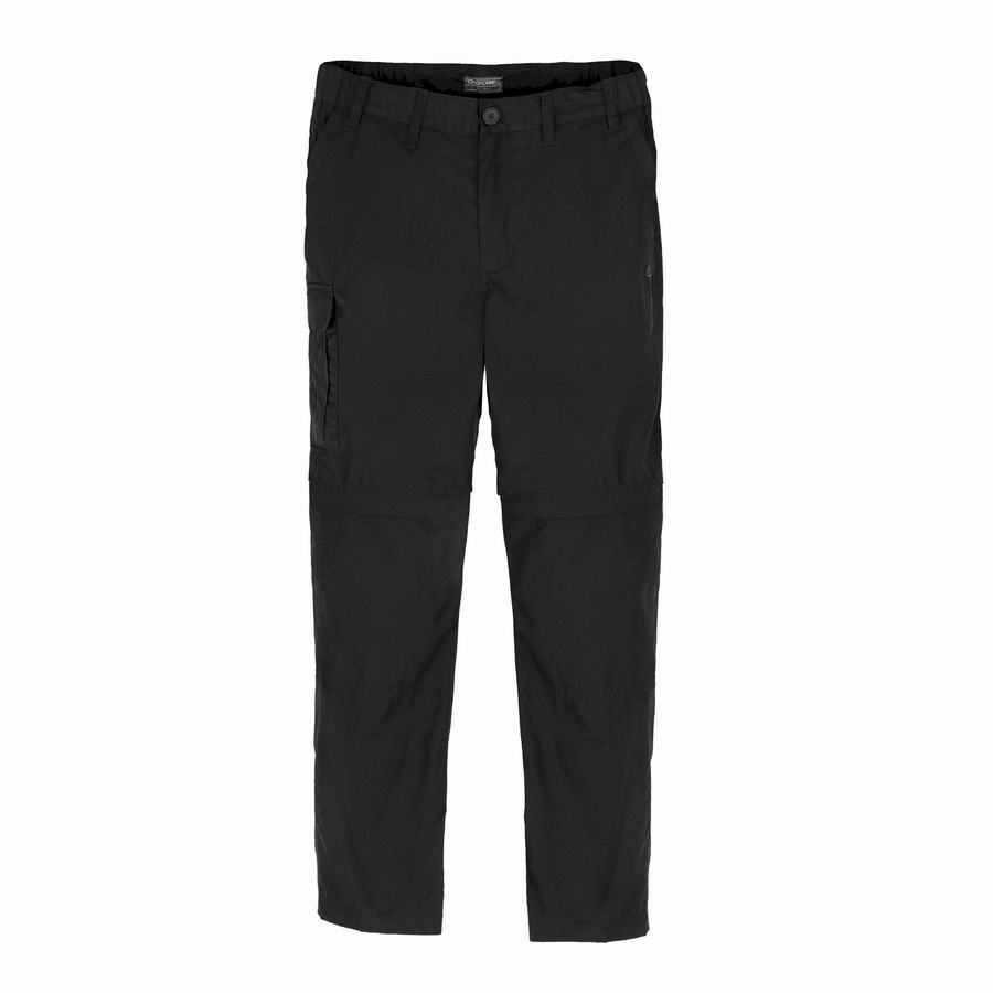 Black Craghoppers Expert Kiwi Tailored Women's Trousers | GSJ6084QU