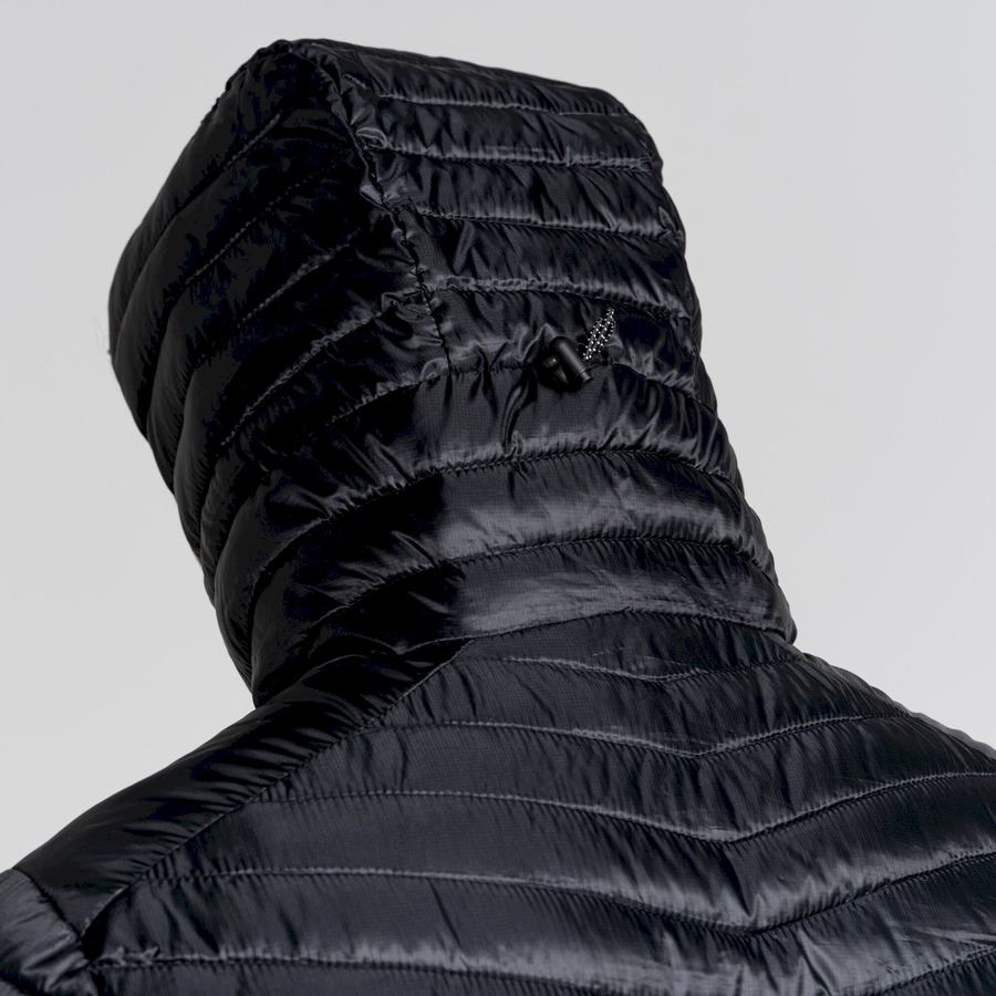 Black Craghoppers ExpoLite Insulated Hooded Men's Jackets | KKM5929FE