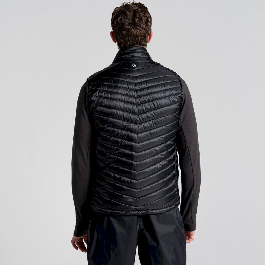 Black Craghoppers ExpoLite Insulated Vest Men's Gilets | TKW8947JM