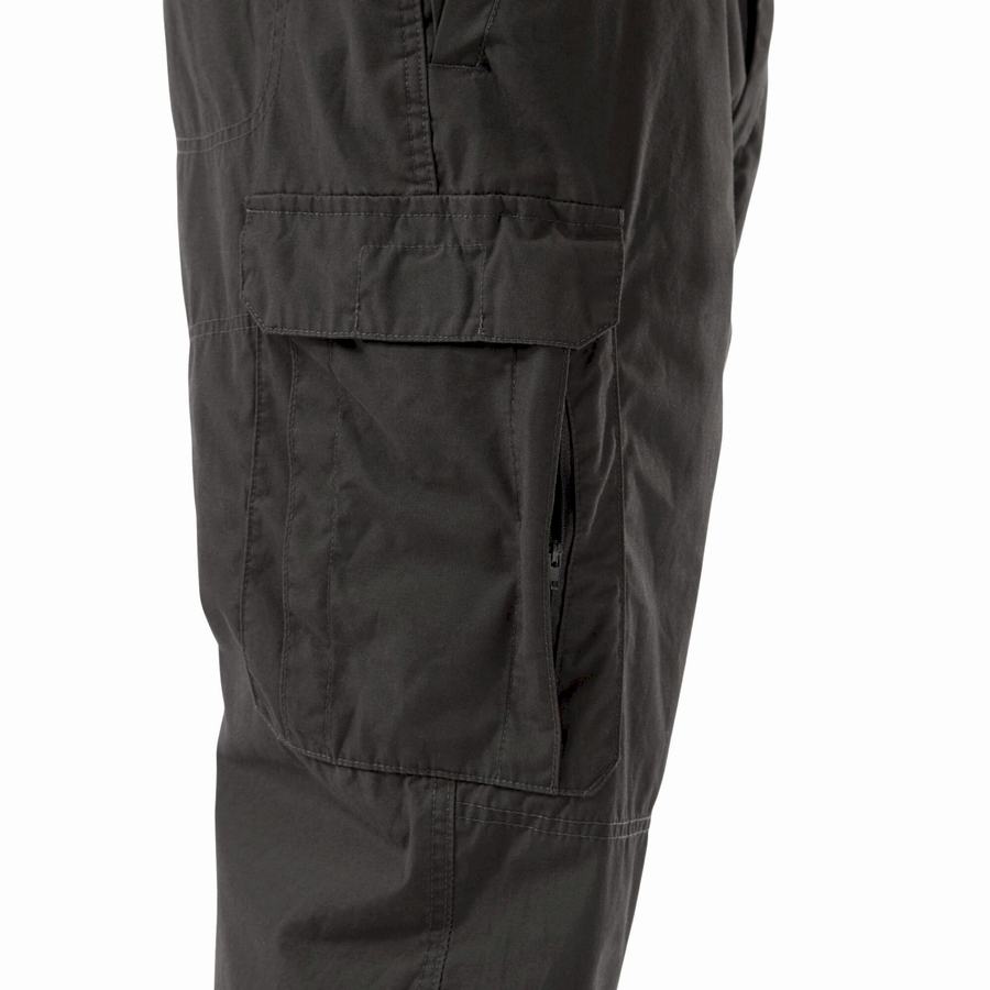 Black Craghoppers Kiwi Classic Men's Trousers | HYO1123JN