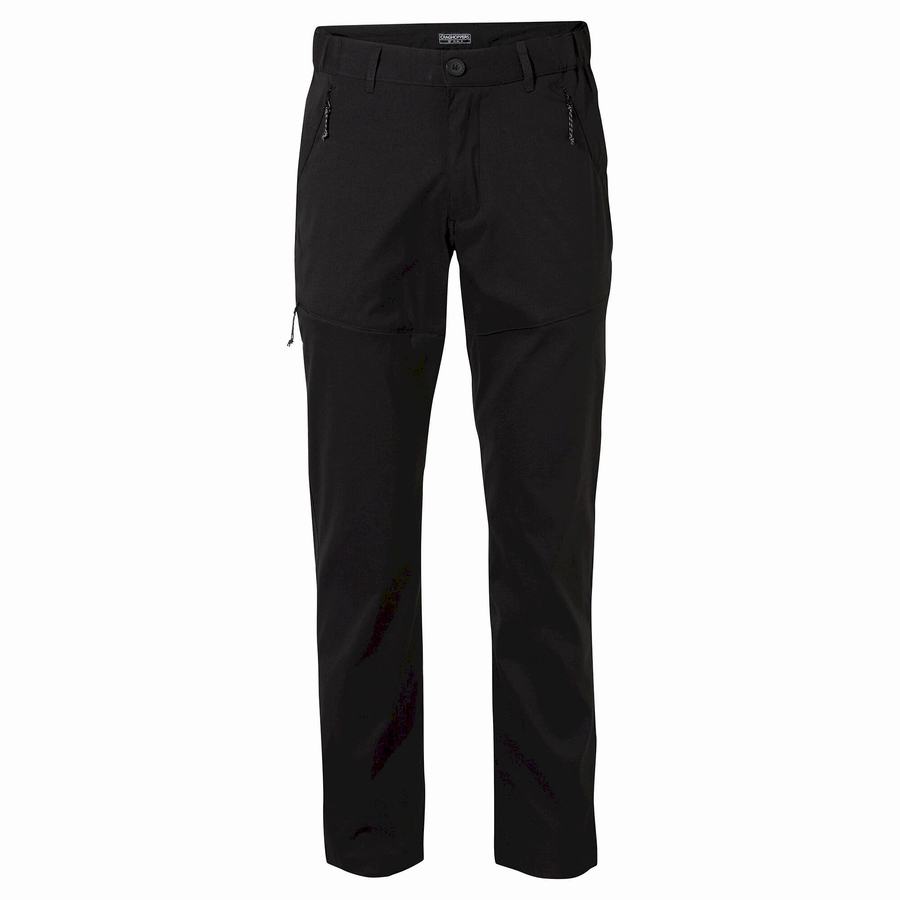 Black Craghoppers Kiwi Pro II Men's Trousers | SUO6874GL