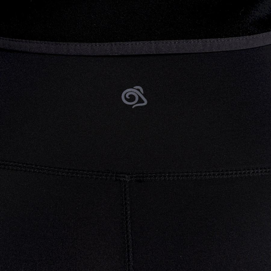 Black Craghoppers Kiwi Thermal Women's Leggings | CYB1472IG