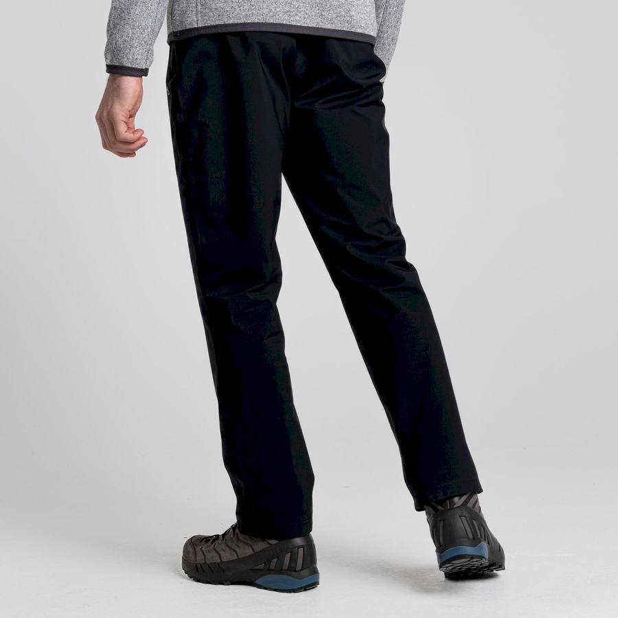 Black Craghoppers Nogales Gore-Tex Men's Trousers | USP2917IN