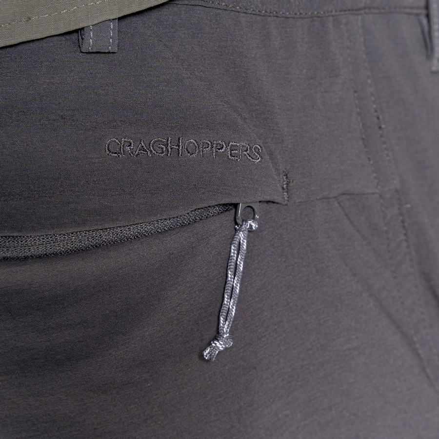 Black Craghoppers NosiLife Pro II Men's Trousers | GAM6387LG