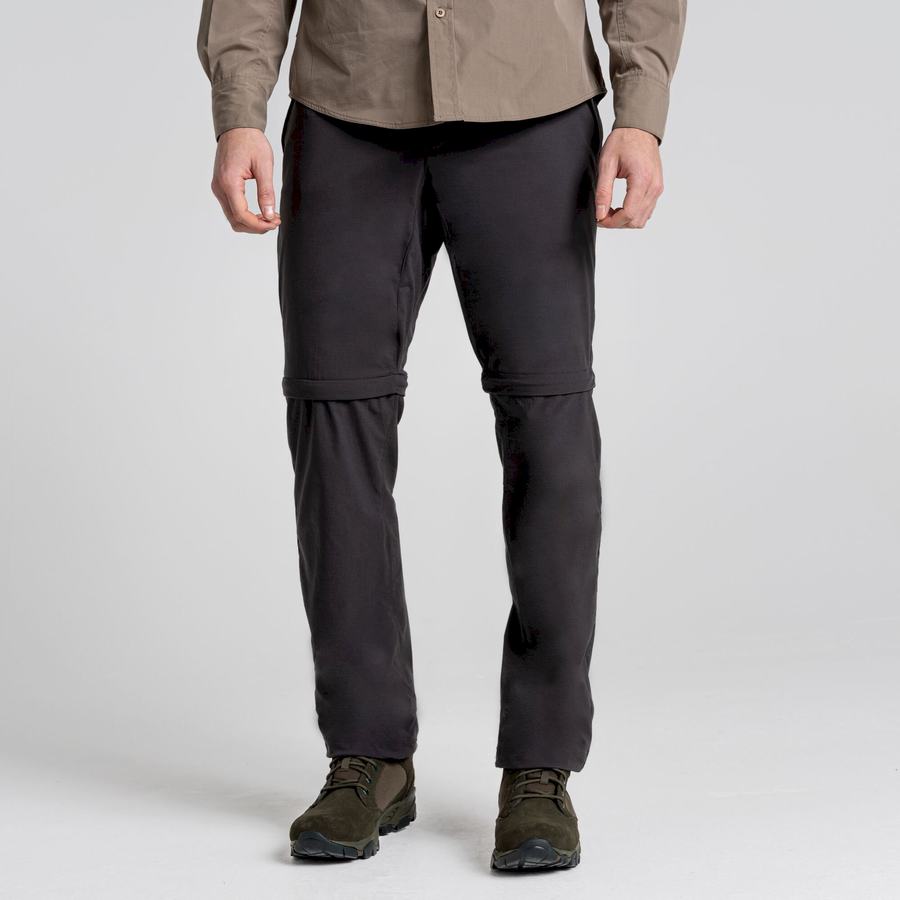 Black Craghoppers NosiLife Pro II Men's Trousers | HED3073QE