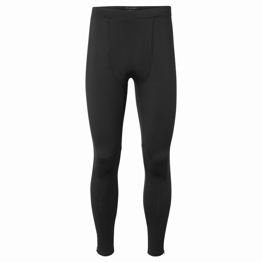 Black Craghoppers Thermo Men's Trousers | AXG3520YV