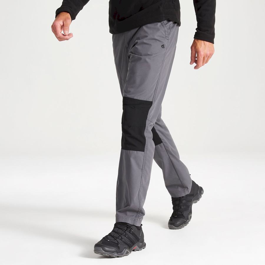 Black Craghoppers Verve Men's Trousers | FGY9794YX