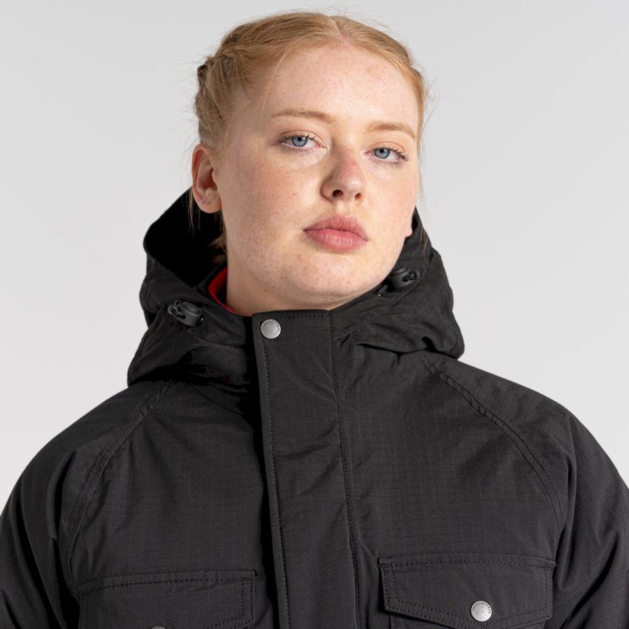 Black Craghoppers Waverley Thermic Women's Jackets | JBV2635QS