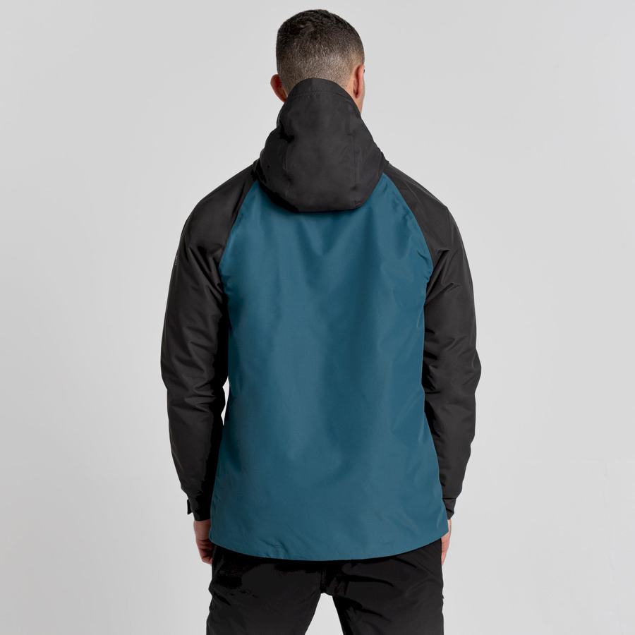 Black Green Craghoppers Sebastian Men's Jackets | ROM8059TF