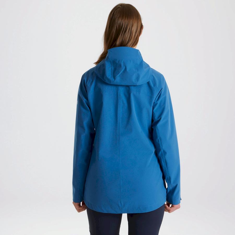 Blue Craghoppers Waterproof Caldbeck Women's Jackets | ODJ9535SE