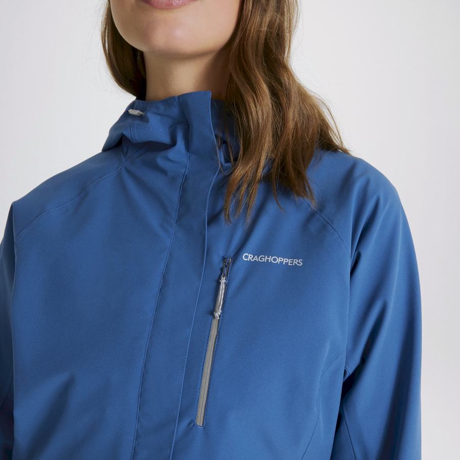 Blue Craghoppers Waterproof Caldbeck Women's Jackets | ODJ9535SE