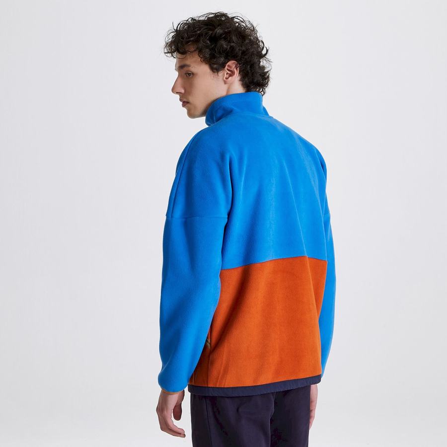 Blue Craghoppers Whitlaw Men's Sweaters | RBF2628NQ