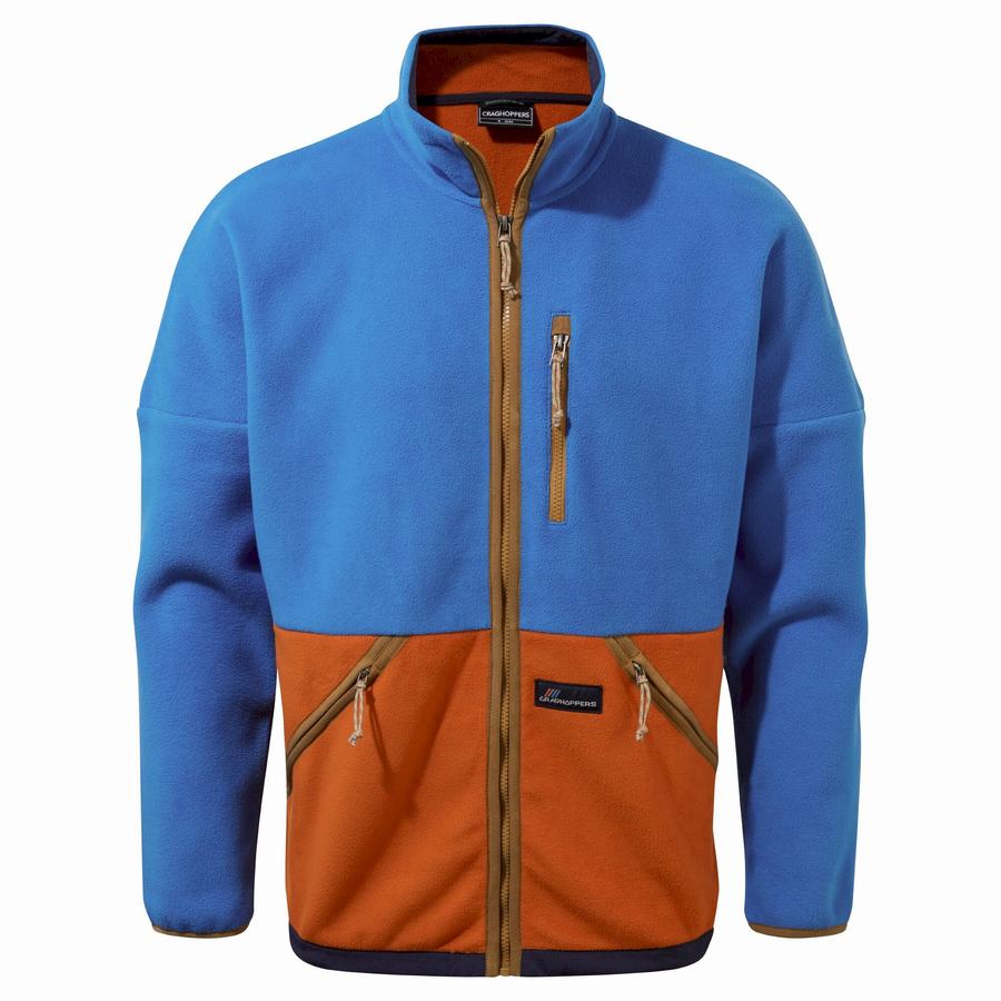 Blue Craghoppers Whitlaw Men's Sweaters | RBF2628NQ