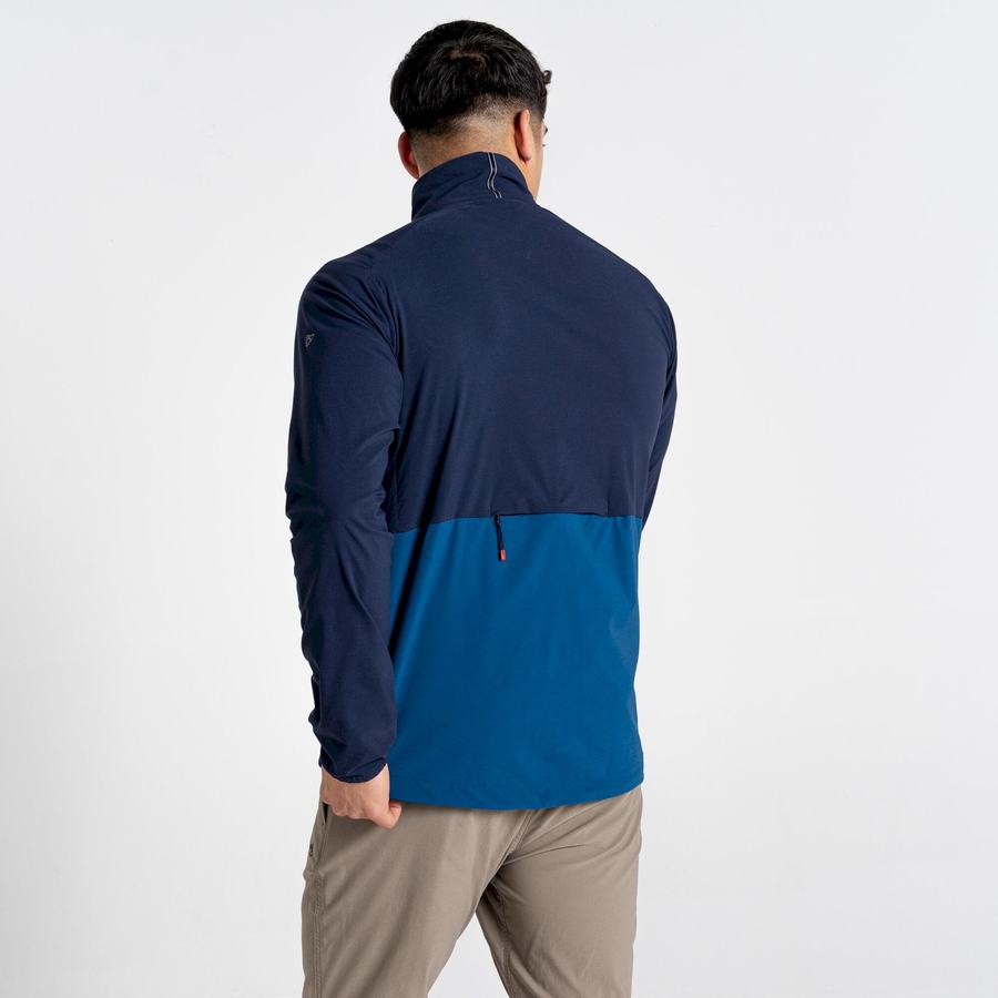 Blue Navy Blue Craghoppers NosiLife Active Men's Jackets | UDN7996TN