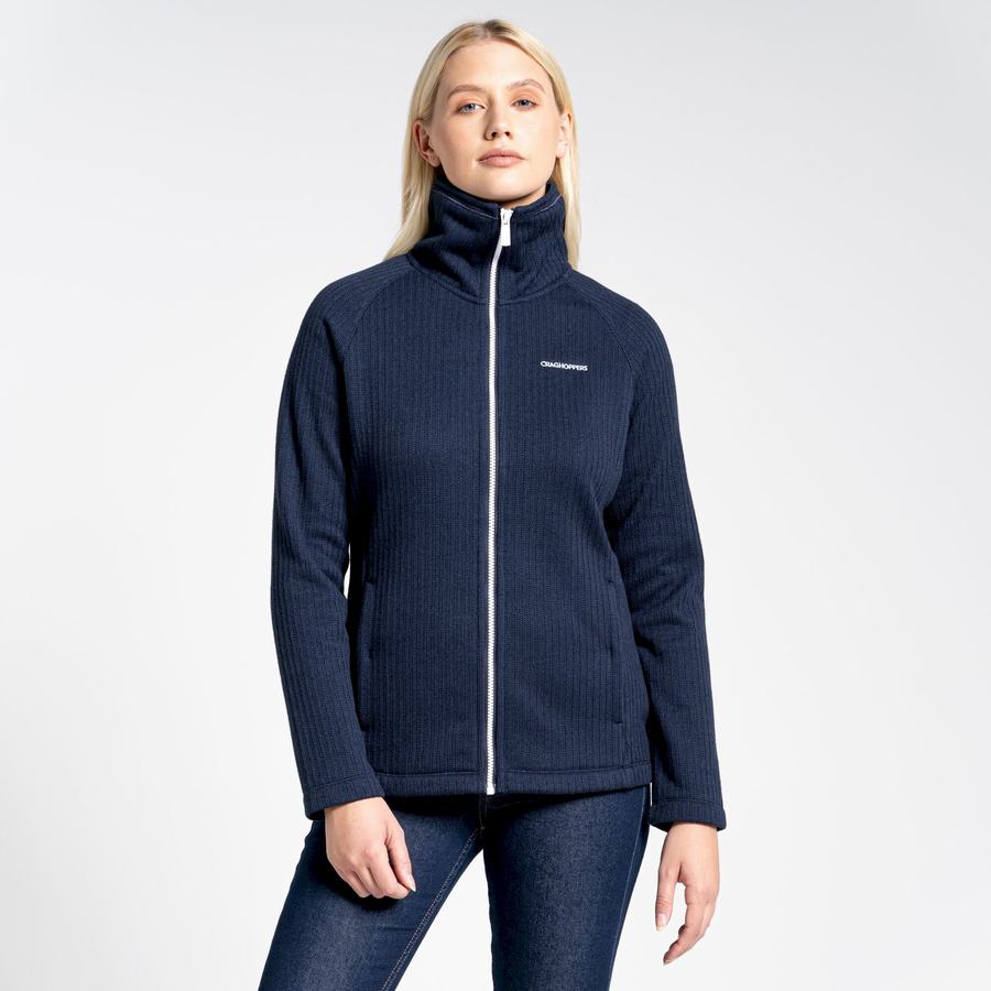 Blue Navy Craghoppers Daphne Women's Sweaters | VBI877TF