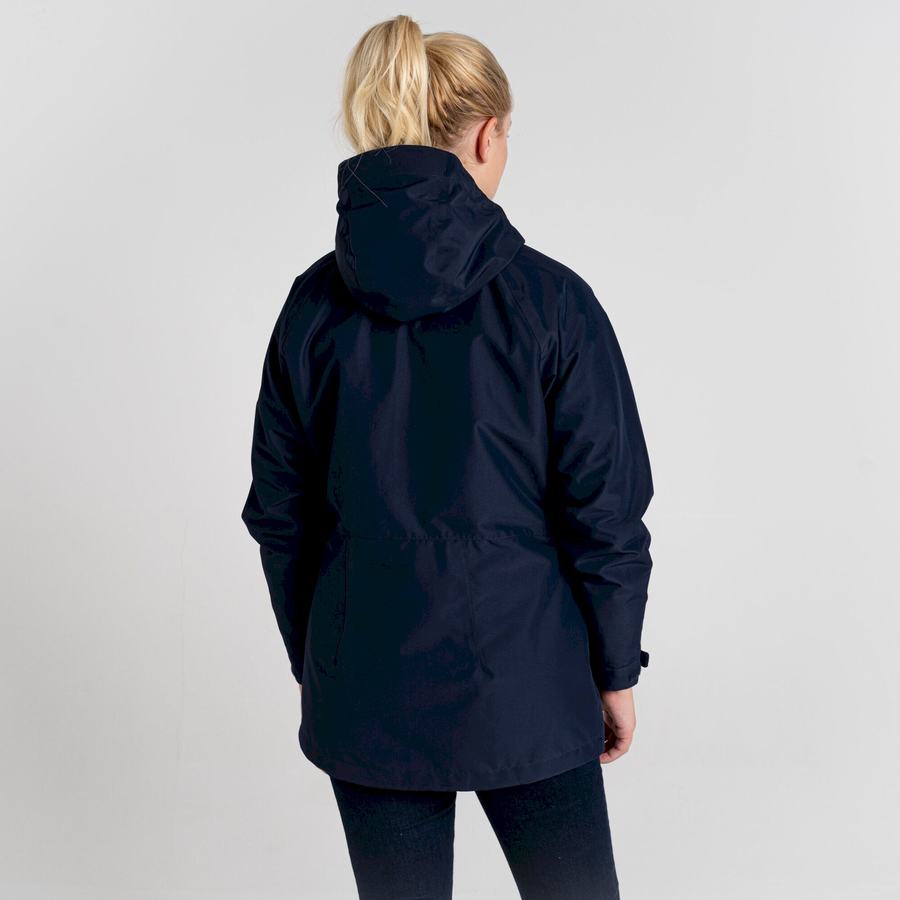 Blue Navy Craghoppers Denise 3 in 1 Women's Jackets | FJX6773LW