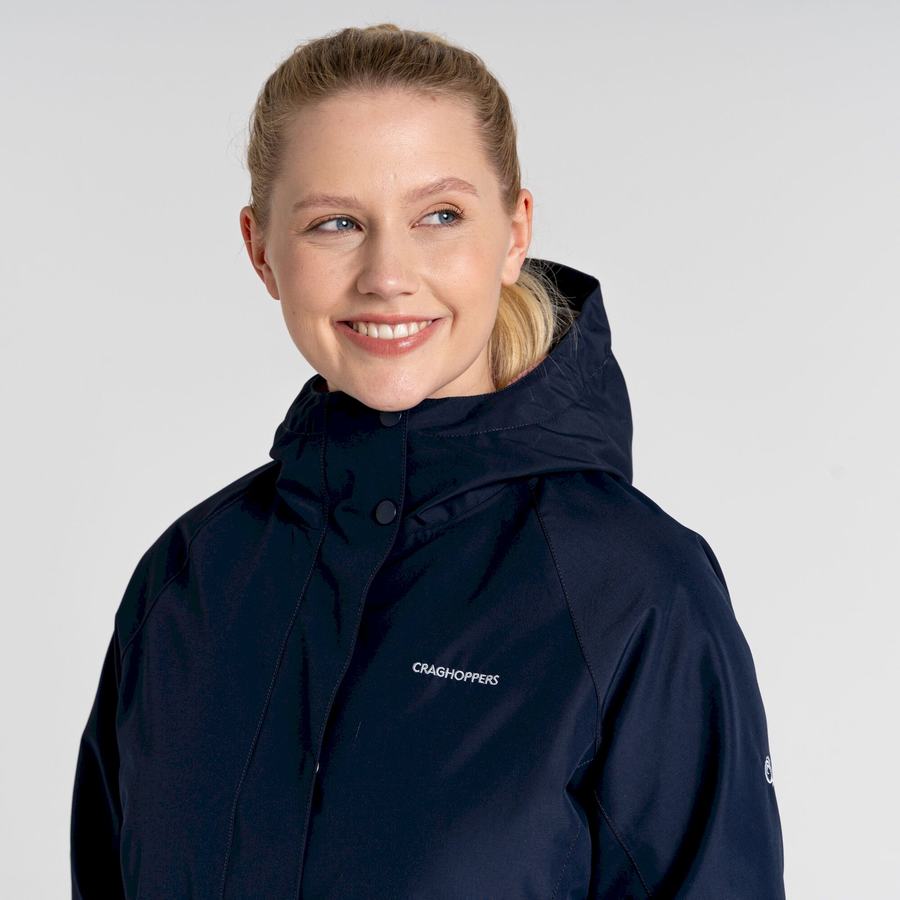 Blue Navy Craghoppers Denise 3 in 1 Women's Jackets | FJX6773LW