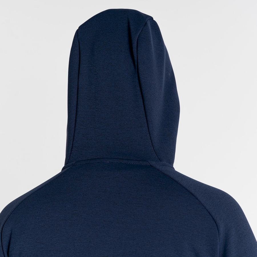 Blue Navy Craghoppers Dynamic Pro Hooded Women's Sweaters | QQA2155AM