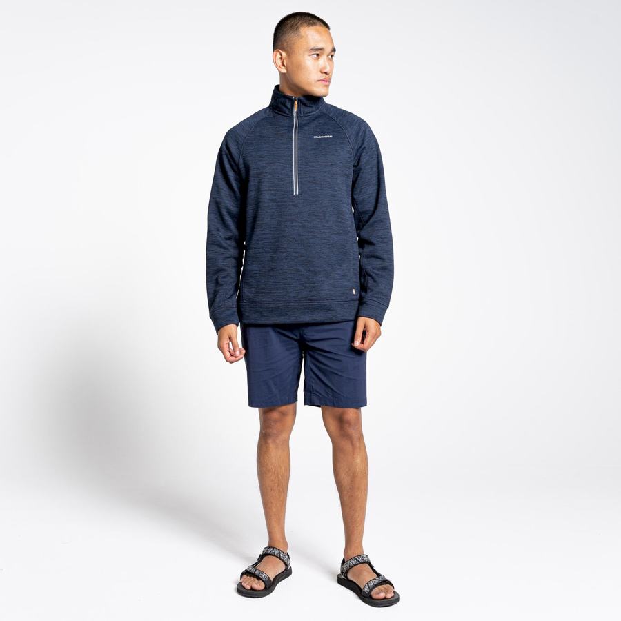 Blue Navy Craghoppers Dynamic Pro Men's Shorts | BNX532FK