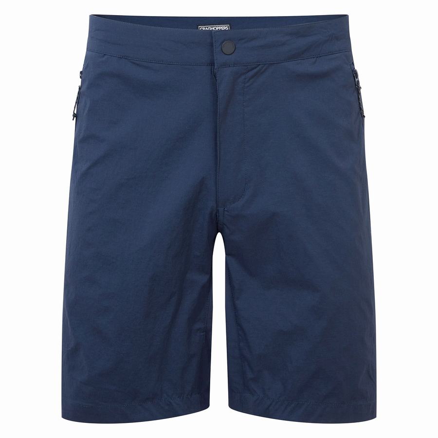 Blue Navy Craghoppers Dynamic Pro Men's Shorts | BNX532FK